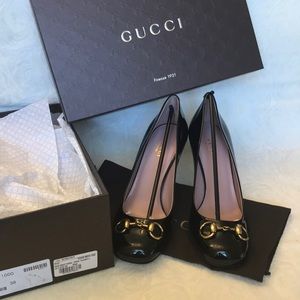 GUCCI VERNICE NERO